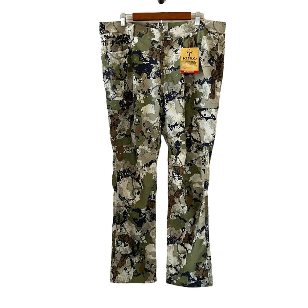 King's NEW Women's Hunter Cargo Pant 2.0 In Camo Size 16